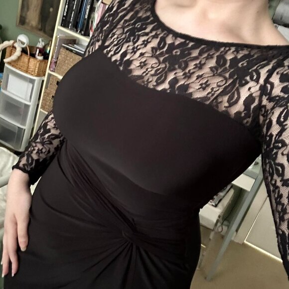 Chaps Evening Dress - Picture 3 of 4